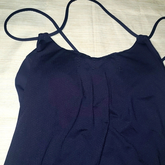 Lululemon flow and go tank deep indigo - Picture 3 of 9